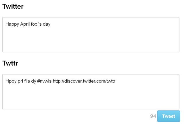 Το Twttr καταργεί τα φωνήεντα από τα tweet, συνδρομητικό το Twitter